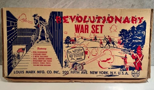 VERY RARE! Hard to find Marx Revolutionary War Playset Series 2000 #3408