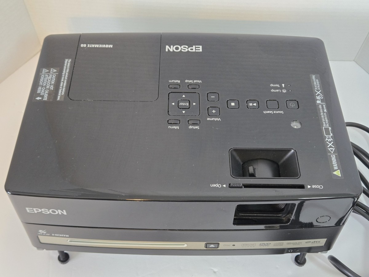 Epson MovieMate 60 H319A LCD Projector - Parts Or Repair | eBay