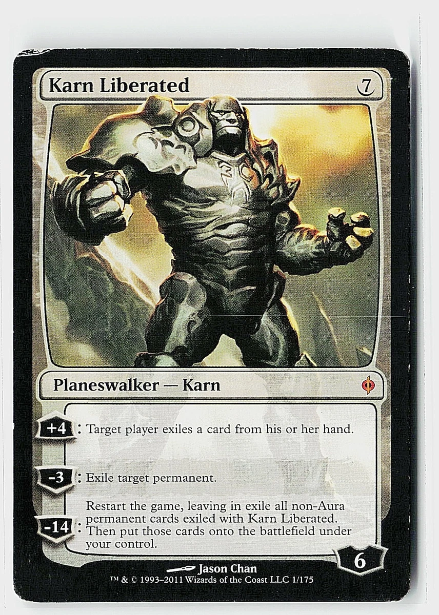 Planeswalker Magic: The Gathering Colorless Karn Liberated