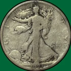 1921 Walking Liberty Half Dollar Choice Very Good VG+ Coin #34165