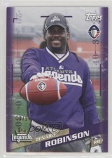 2019 Topps Alliance of American Football Purple 3/5 Denard Robinson #26 0g0