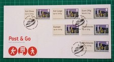 2015 Sea Travel Post & Go Hong Kong set of 6 Values FDC Slipway Rd Birmingham