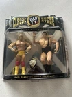 WWE Jakks Classic Superstars Hulk Hogan Vs Andre the Giant 2-Pack Champions New