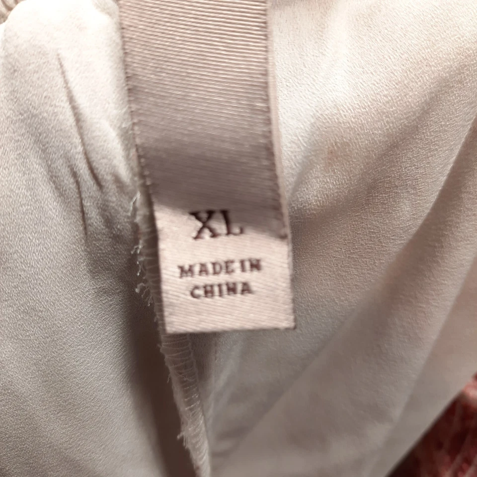 Pantalones Cortos Knox Rose Mujer XL Rojo Isla Justa Rayas Verticulares Cintura Elástica Relajado Foto 4 de 4