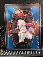 Jo Adell  2022 Select Premier Level Light Blue Prizm  #'d/149- Angels