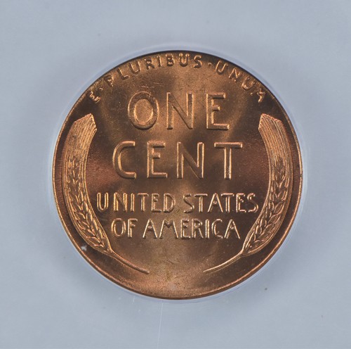 1958 Lincoln Wheat Cent MS67 RD ICG - Picture 4 of 5