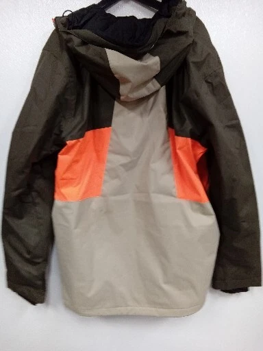 DC Shoes Defy Snowboard Jacket 10K Insulated Brown/Orange Waterproof Mens XL #Q2 - Image 2 of 3