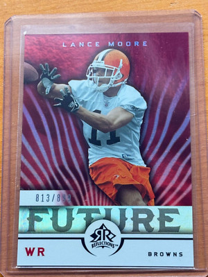 2005 Upper Deck Reflections Future /899 Lance Moore #117