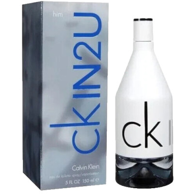 CALVIN KLEIN ckin2u him Herren 150 ml EdT Eau de Toilette NEU OVP 0088300196944