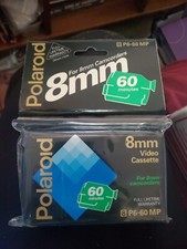 Polaroid 8mm P6-60 MP Factory Sealed Video Cassette - NEW in sealed package