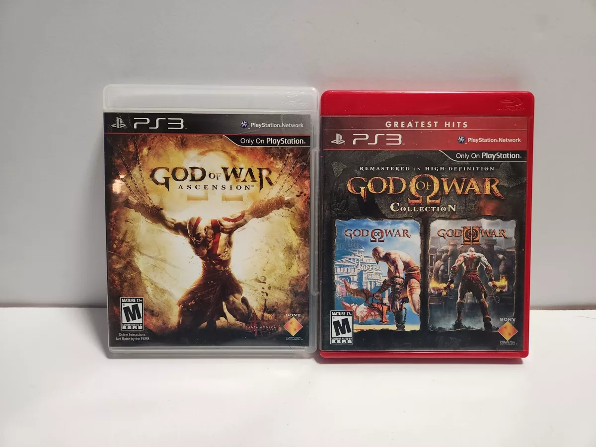 God Of War Collection - God Of War 1 e 2 - PS3 - Playstation