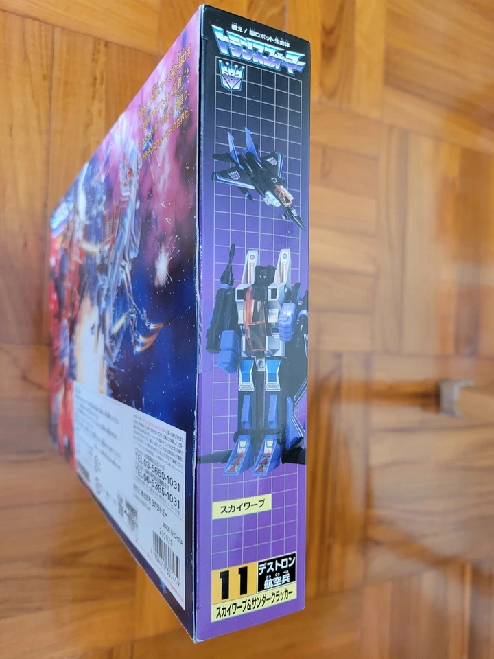 Transformers Thundercracker & Skywarp Encore 11 Takara G1 MISB Japan - Image 3 of 4