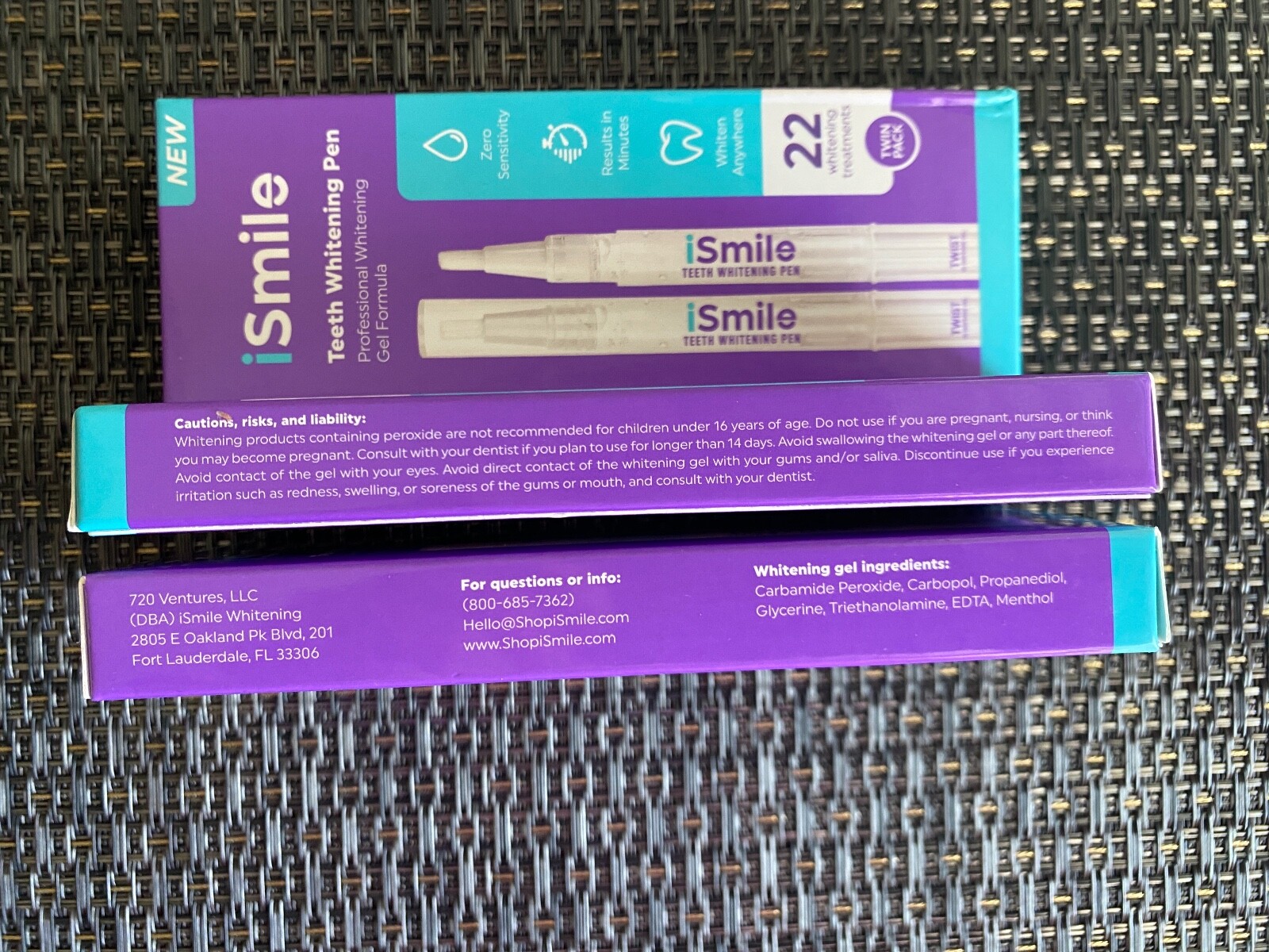 (3 pk.) iSMILE TEETH WHITENING PEN / PROFESSIONAL WHITENING (22