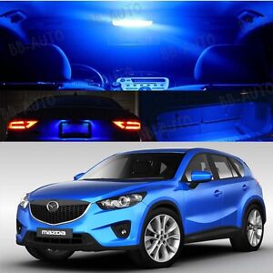 For 13 15 Suv Mazda Cx5 Cx 5 Blue Interior Led Light Bulb Lamp Package Kit2 Ebay