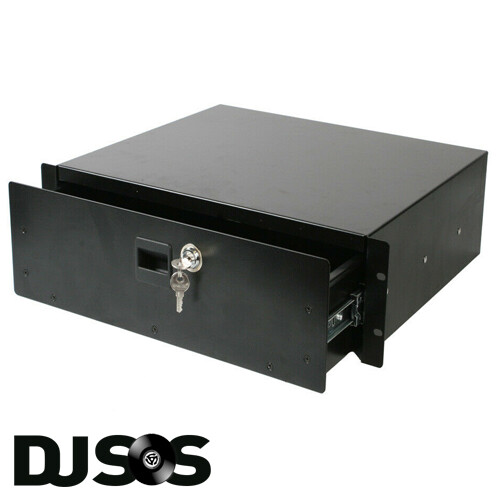 PULSE RD3 19 INCH RACK DRAWER - 3U LOCKABLE RACKMOUNT DRAW STUDIO 19 ...