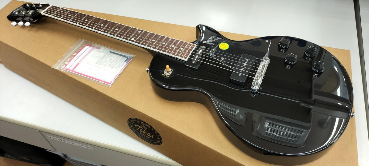 Tokai Les Paul Black LSS90 Electric Guitar P90 Pickup