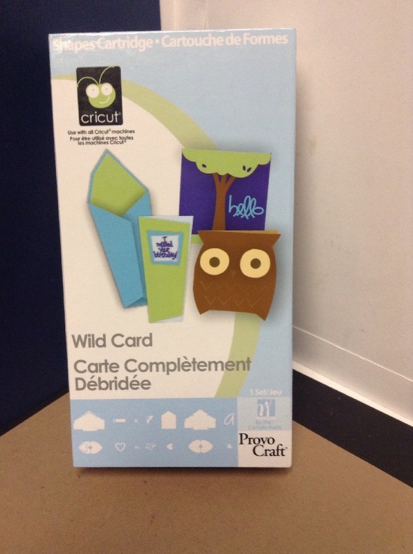 Cricut Cartridge - Wild Card - Gently Used - Complete!