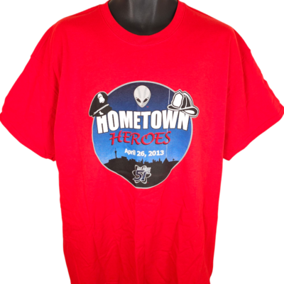 LAS VEGAS 51s ベースボールシャツ XL ラスベガスフィフティワンズ Las Vegas 51s T Shirt Mens Size XL Red Minor League Baseball MiLB