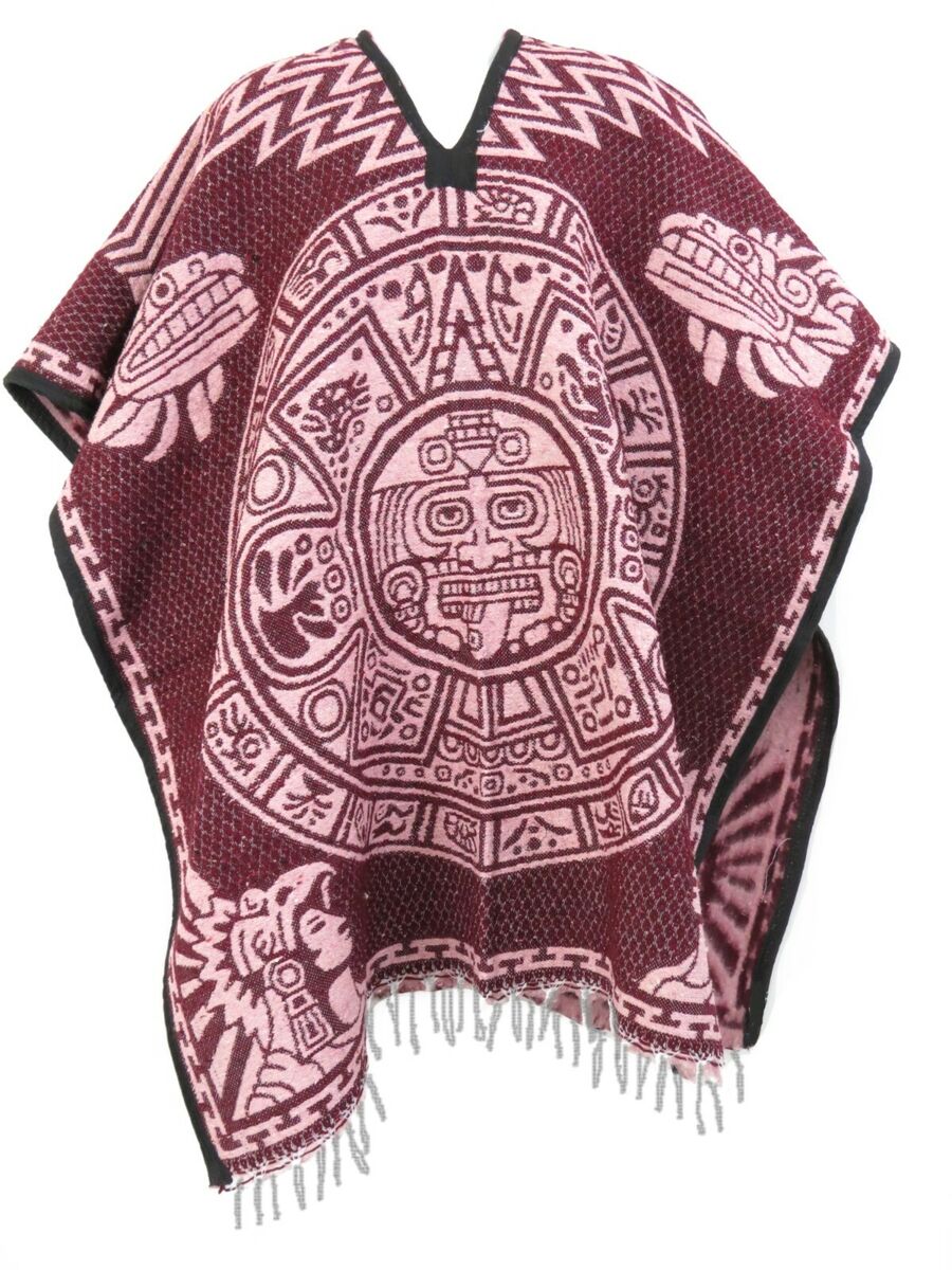 Mexican Poncho for Men, The Perfect Aztek Style