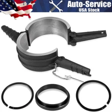 7040 Piston Ring Compressor Tool+Adapter Anti-Polishing Ring For Cummins ISX QSX