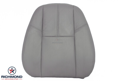 2010 2011 GMC Yukon/Yukon XL SLT -Driver Side Lean Back Leather Seat Cover Gray