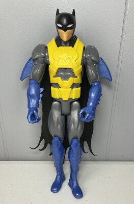 Mattel TM & DC Comics Batman w/Cape and Yellow Chest Piece 12 2016