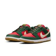 Nike SB Dunk Low PRM Seattle Supersonics Fire Red FZ1287-300 Men's Size
