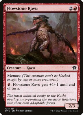 [MTG] Flowstone Kavu (125) (DMU) NM