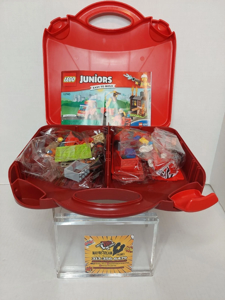 Lego juniors fire patrol suitcase hot sale