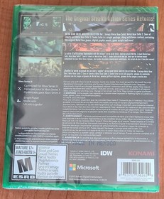Metal Gear Solid: Master Collection Vol.1  - Xbox Series X (XSX - NEW)