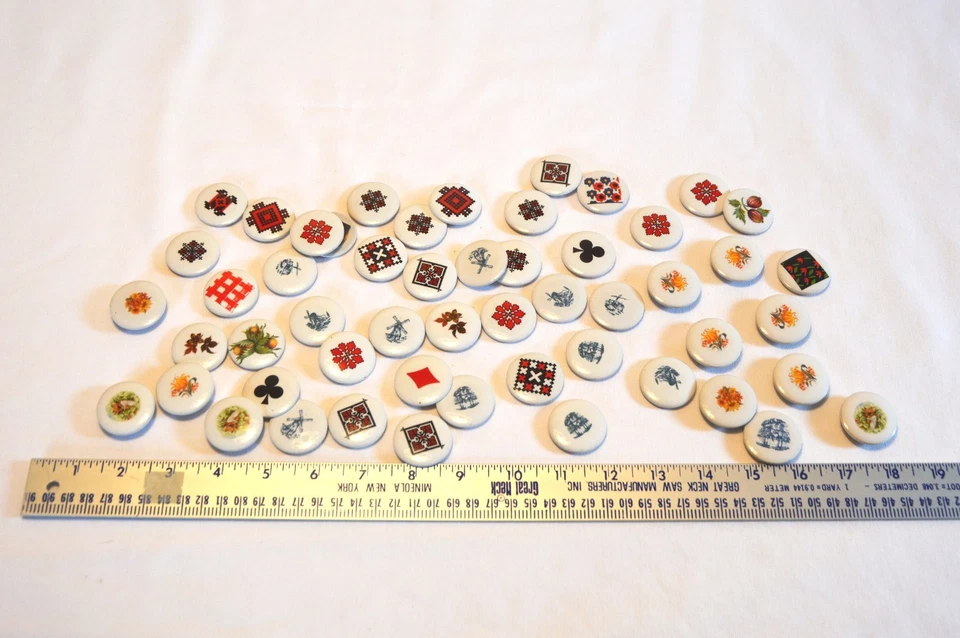 53 DISCOS MAGNÉTICOS DE CERÁMICA DIFERENTES DISEÑOS Foto 2 de 4