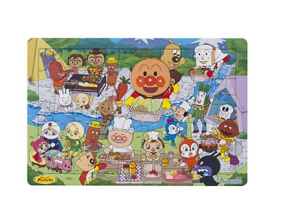 Agatsuma Anpanman Genius Brain First Puzzle 80 Pieces Camp & BBQ JP