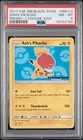 2017 Pokemon S&M Black Star Promo ASH'S PIKACHU I Choose You! Card SM114 PSA 8