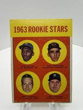 1963 TOPPS #228 ROOKIE STARS TONY OLIVA MINNESOTA TWINS BASEBALL CARD VG. rookie card picture