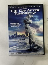 The Day After Tomorrow DVD Full Screen Edition Disaster Climate Action