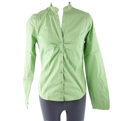 Bluse 36 S Heldmann Grün Damen Hemd Hemd Oberteil Stretch Tailliert Np 99 Neu