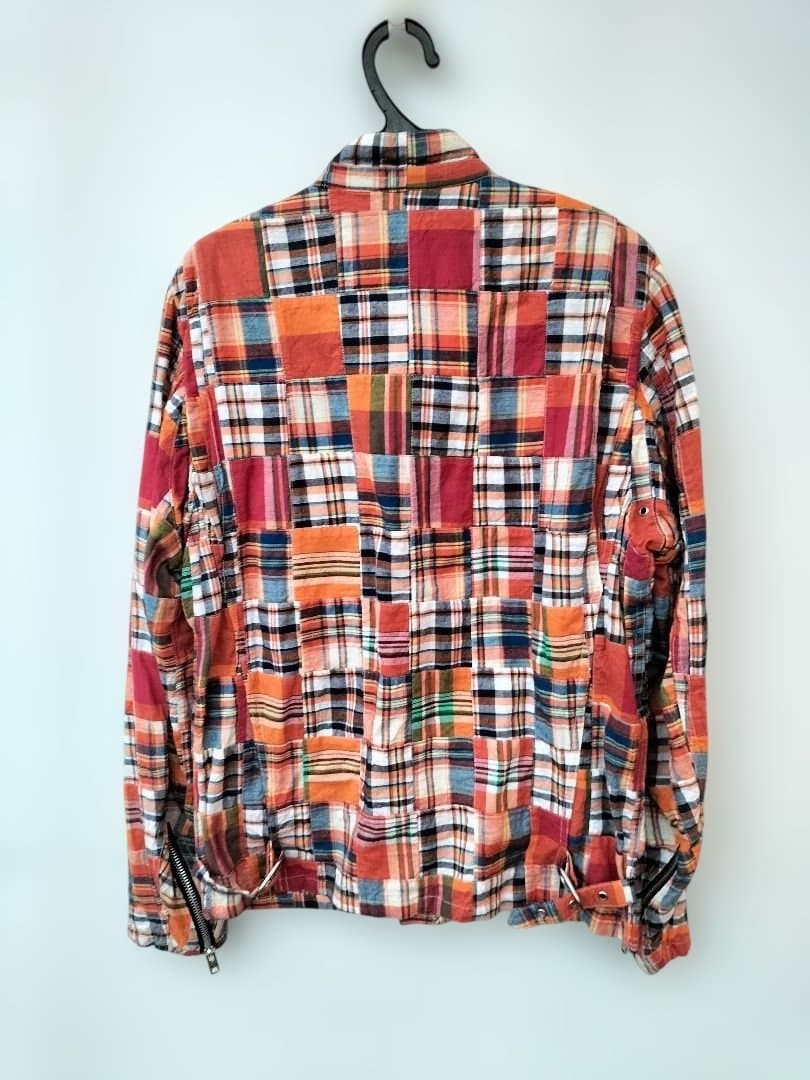 Schott Patchwork Leather Jacket S 38 Spring Summe… - image 2