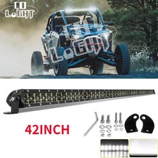 7 14 20 26 32 40 50 Slim Led Light Bar Spot Flood Combo Driving Suv Offroad Utv
