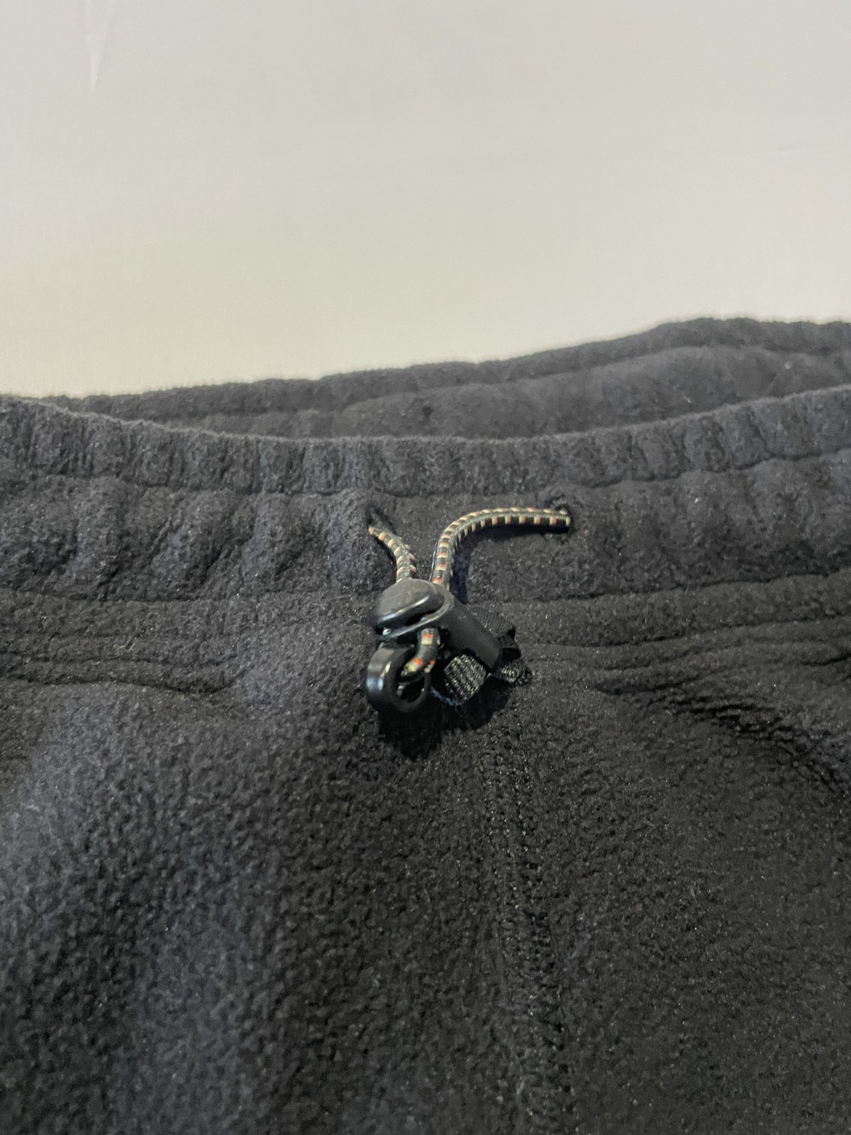 Rei Co-op Trailmade Fleece Pants Medium Short Mens Black Drawstring Tapered