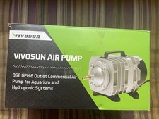 Vivosun 950 GPH 6 Outlet Commercial Air Pump For Aquarium And Hydroponic Systems