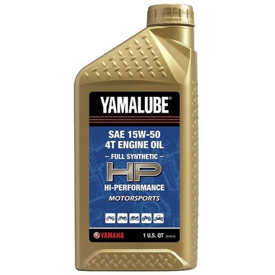 Yamalube Full Synthetic Oil With Ester - 32oz / 15W50 LUB-15W50-FS-12