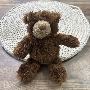 Gund Brown Fuzzy Teddy Bear Plush 8” Roots Canada