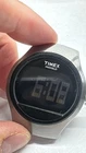 Vintage SS Timex Indiglo Digital Day/Date ALARM Wrist Watch # 834 H7 (A6)