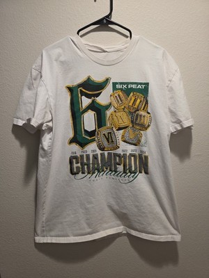 Chris Bumstead 6 Peat Champion Mentality 2024 T-shirt White Size Large B6