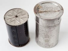 Antique Kodak C Film Developing Tank w/ 86" Long 5.5"Wide Apron Insert  Spool