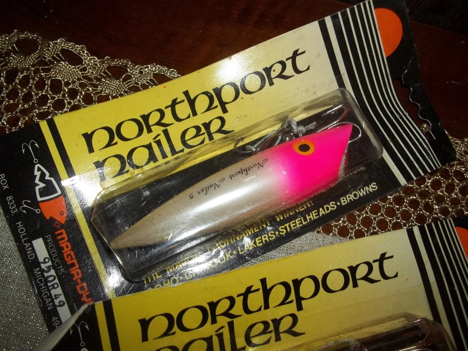 Plugues para pregos 8 LUHR JENSEN e Northport - plugues J para pesca de salmão - Imagem 2 de 4