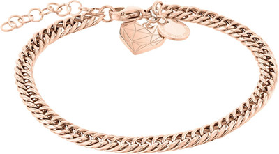 LIEBESKIND BERLIN Herz-Armband Für Damen   Edelstahl-Armschmuck Mit Liebevollem 