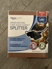 AQUASCAPE 3-WAY SPLITTER for 12V LED LIGHT FIXTURES