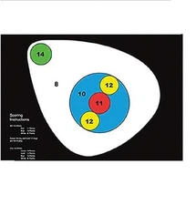 New Delta Mckenzie Delta Asa Dair Target Right Facing 100 Pk.