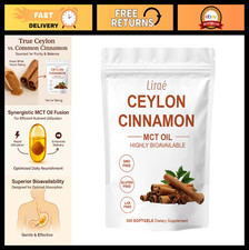 Ceylon Cinnamon 300 Softgels with MCT Oil, No...